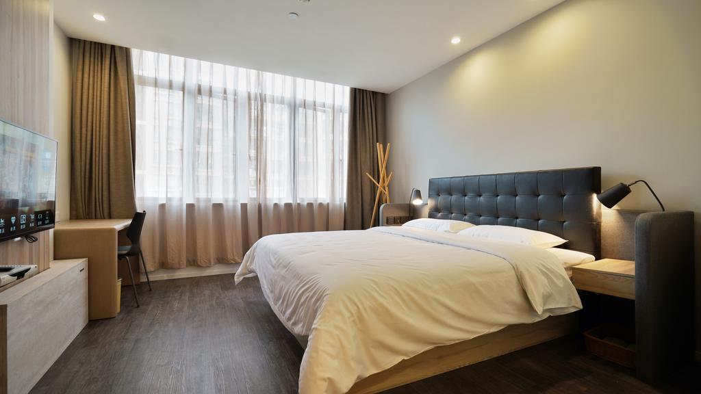 Hanting Premium Hotel Shanghai South Xizang Road Dış mekan fotoğraf
