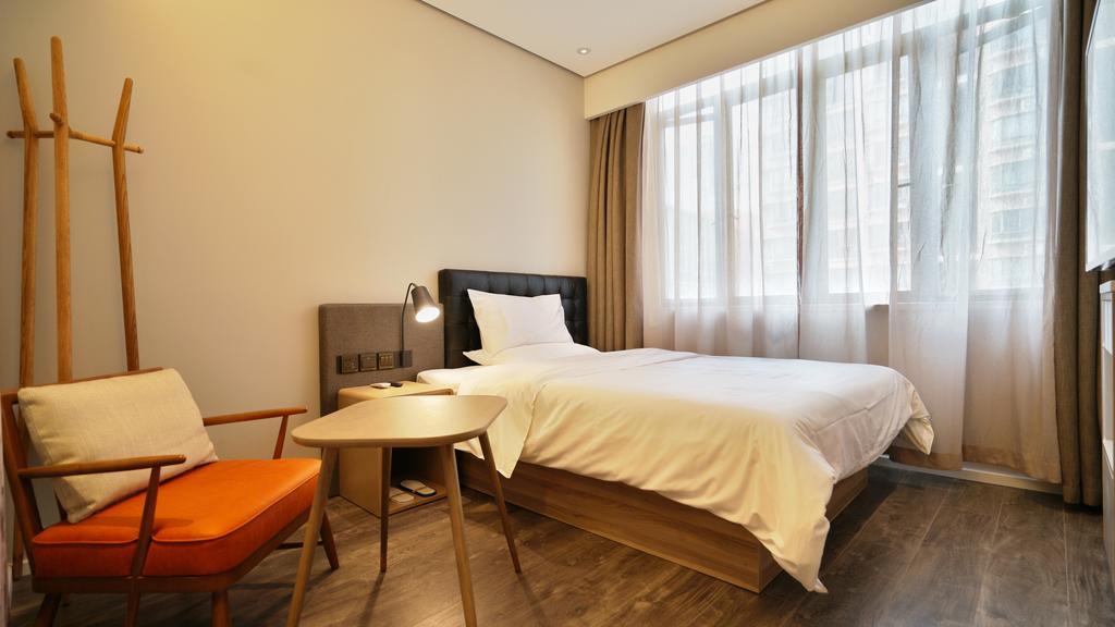 Hanting Premium Hotel Shanghai South Xizang Road Dış mekan fotoğraf